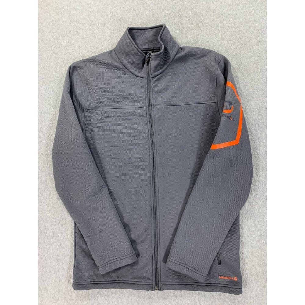 Merrell Regulate Distressed Midweight Jacket (Men's Medium)‎ Gray/Orange
